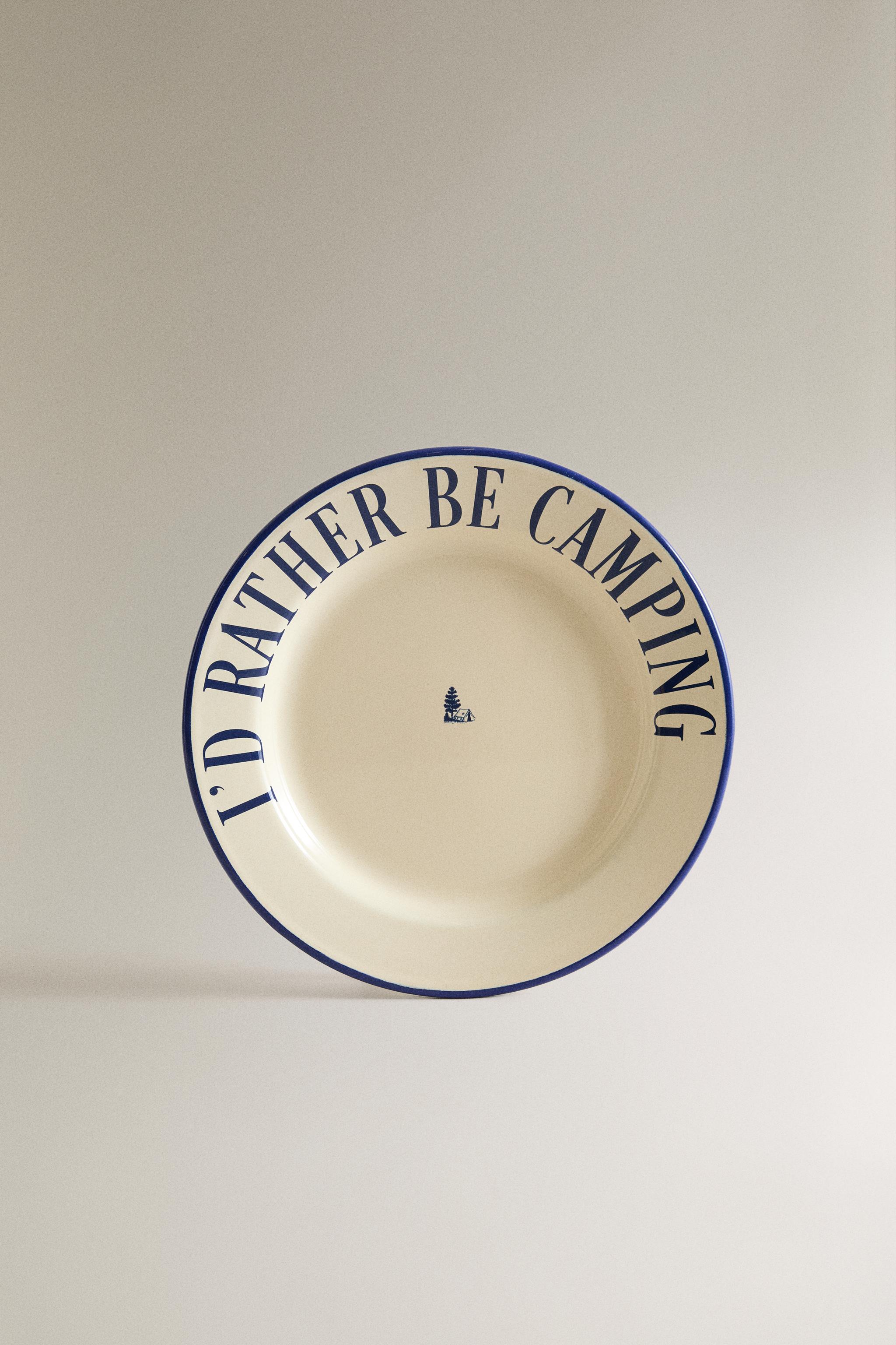 STEEL CAMPING PLATE